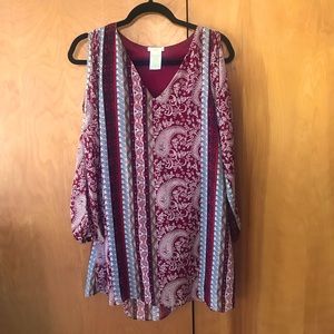 Boho Open Sleeve Dress